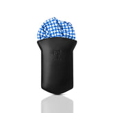 Pocket Slip- Blue Square